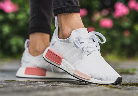 Adidas NMD r1 white women's